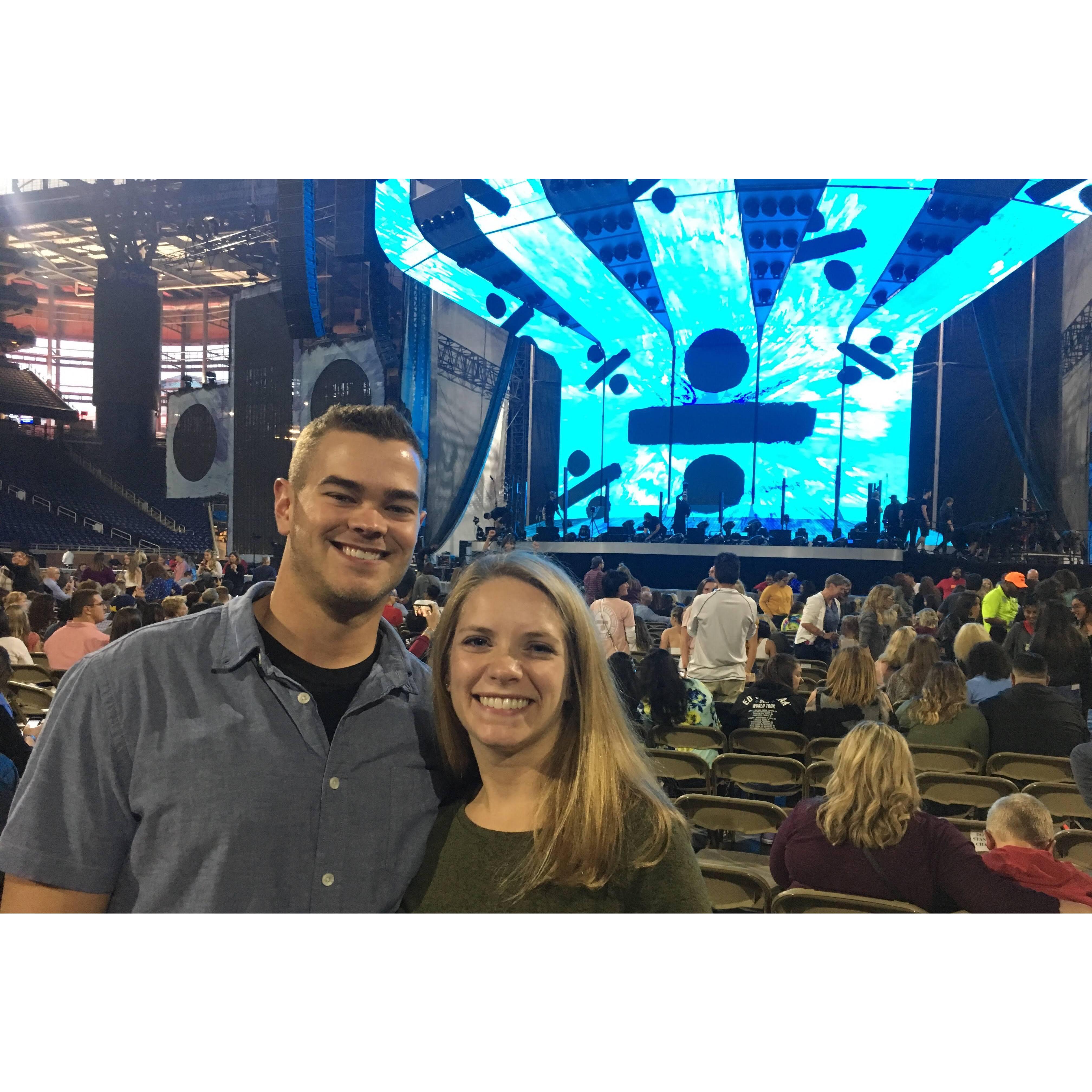 Ed Sheeran concert, 2018