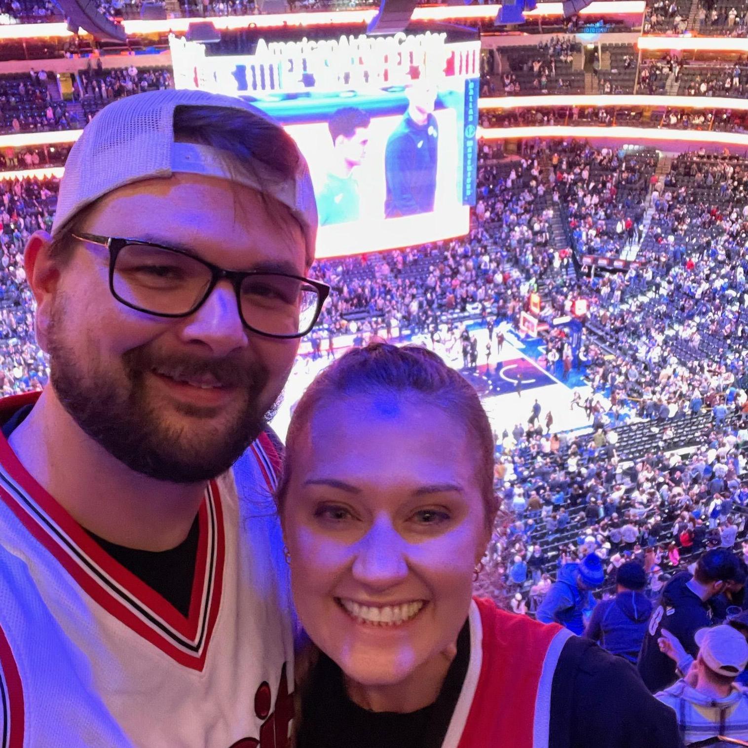 Our First Blazer's Game