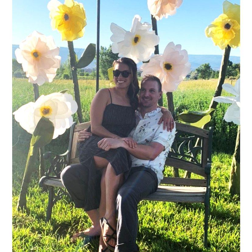 Celebrating our friends Tom and Dez at their wedding in Delta, CO.