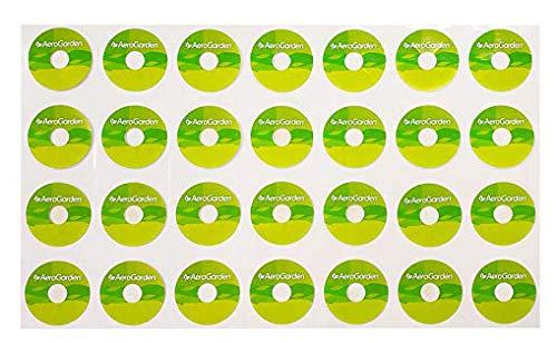 AeroGarden Seed Pod Labels, Green