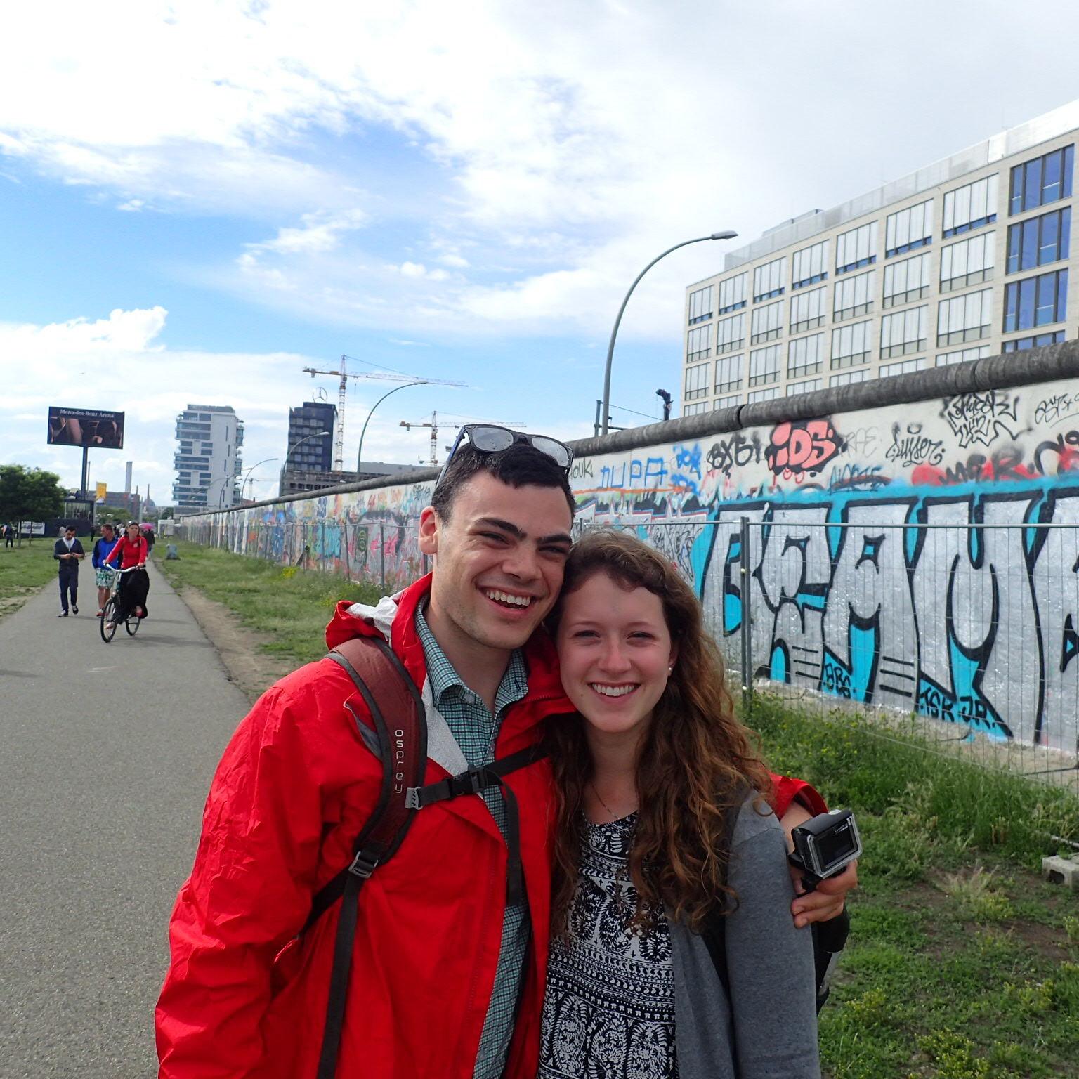 the Berlin Wall