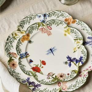 Eden Stoneware Dessert Plates, Set of 4