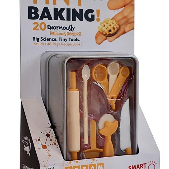 SmartLab Toys Tiny Baking with 20 Delicious Tiny Recipes. Big Science. Tiny Tools.