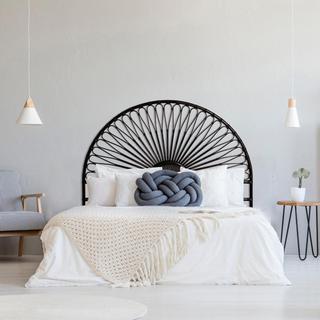 Rattan Sunrise Headboard