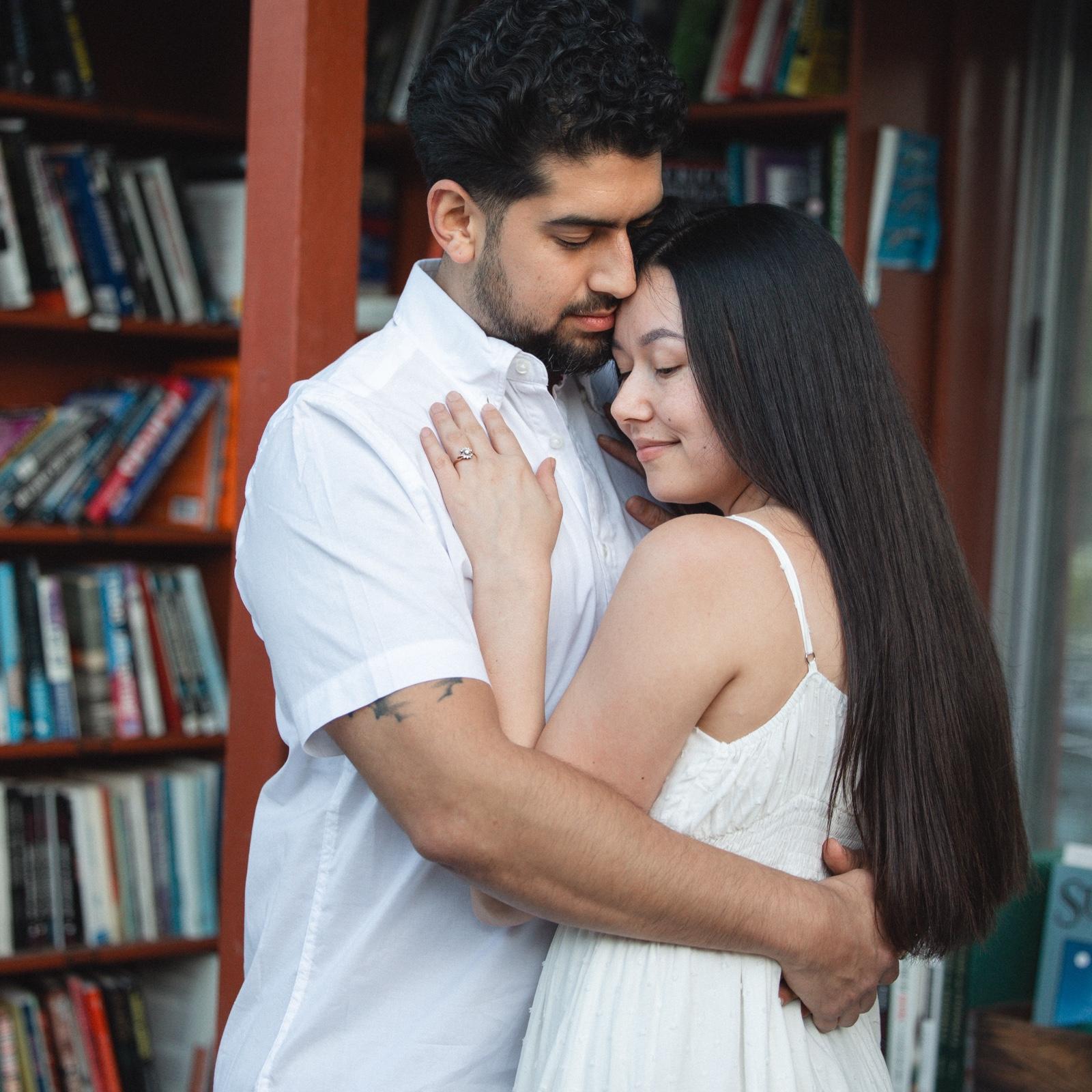 A photoshoot at Bart's Books can be hard to come by, but thanks to Kate's cousins Greta & Brigit, strings were pulled and wishes came true. Isn't it amazing what family and community does for us?