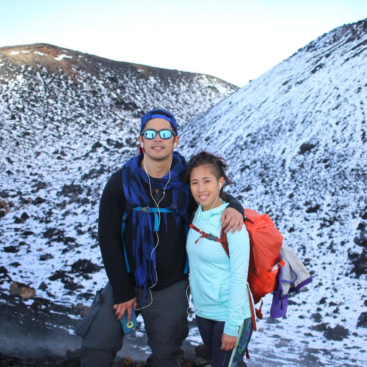 The summit of Mount Doom