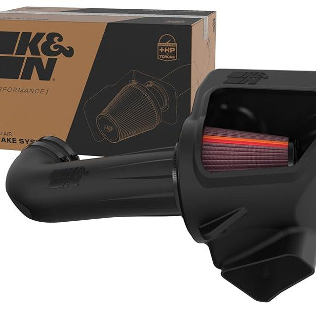 K&N NextGen Cold Air Intake System: High-Flow Cotton Filter: Compatible with 2016-2024 Chevrolet: Camaro SS, 50-3092