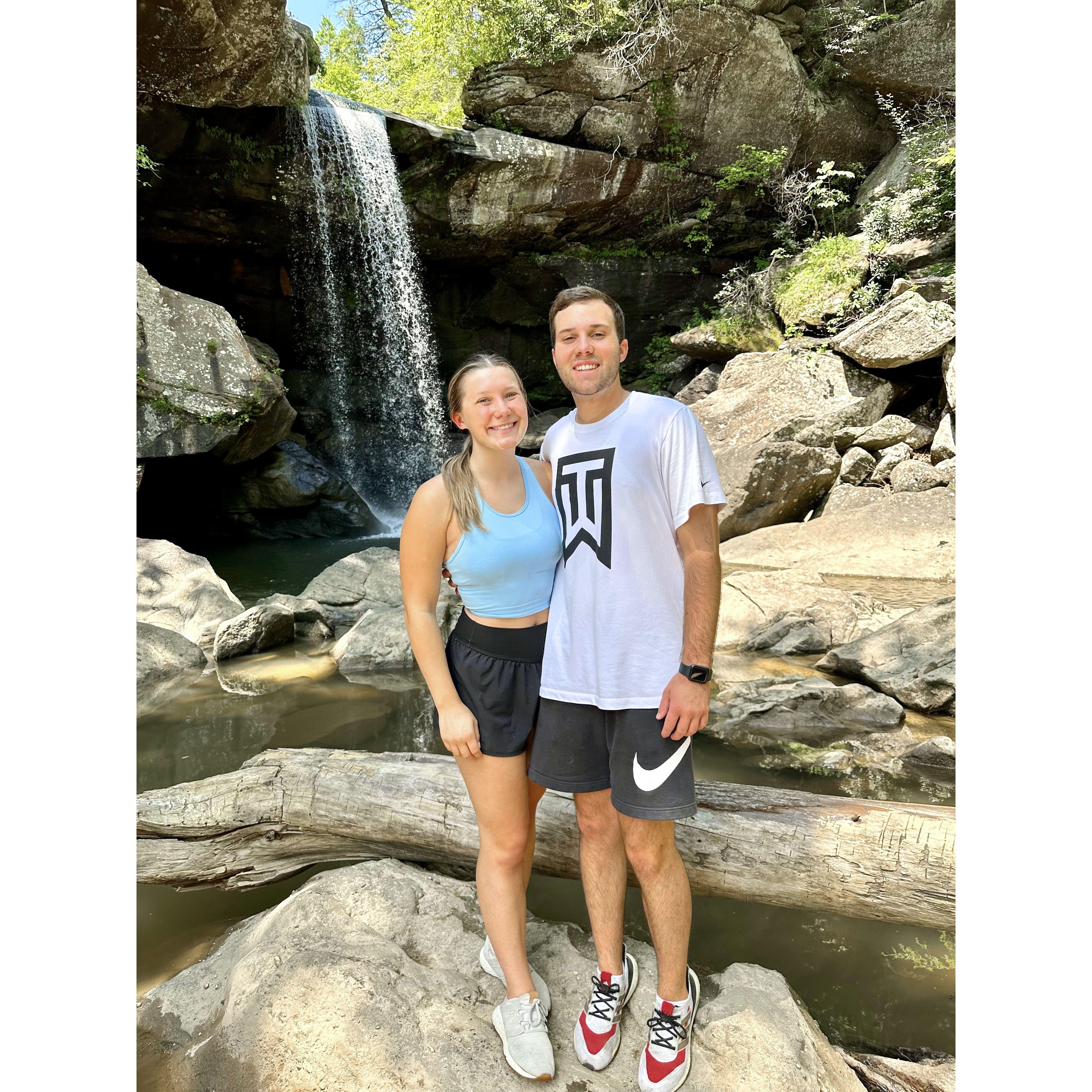 Camping with Carson's family