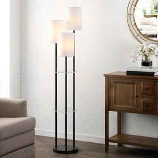 Soren Glass And Iron Floor Lamp