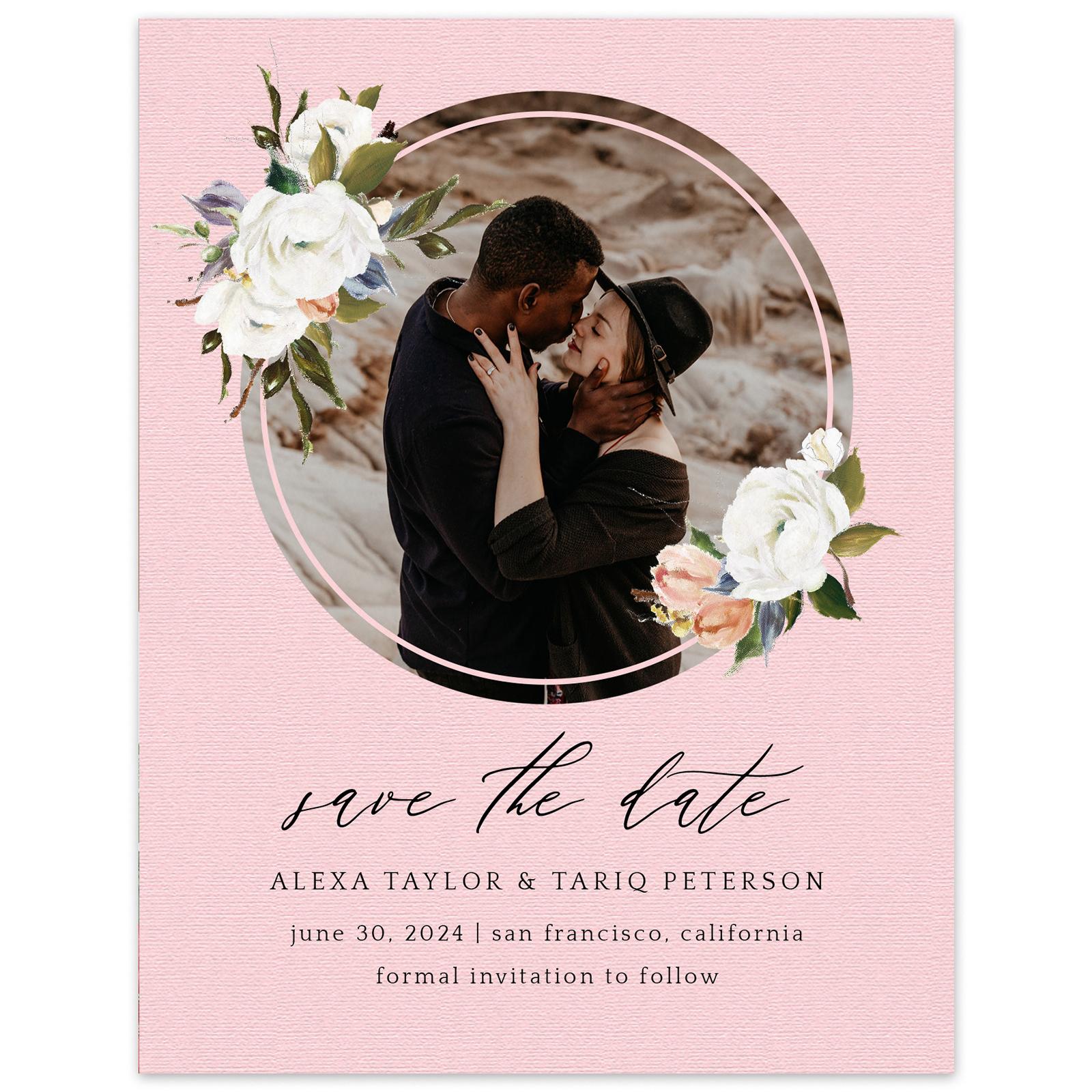 Save The Date Cards Wedding Postcards Free Shipping Zola