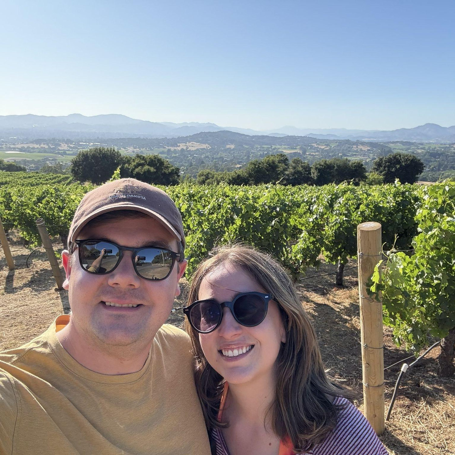 Andrew surprised Sarah with a trip to Willamette Valley