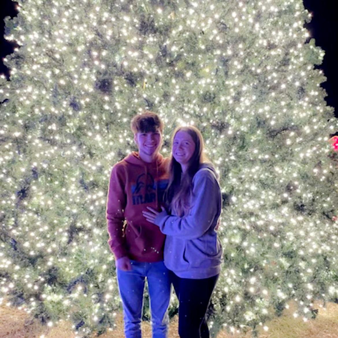 Our first picture together on December 11, 2021!!