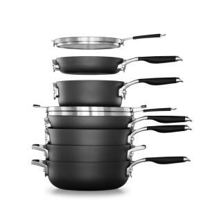 Select Space Saving 9-Piece Hard-Anodized Aluminum Nonstick Cookware Set