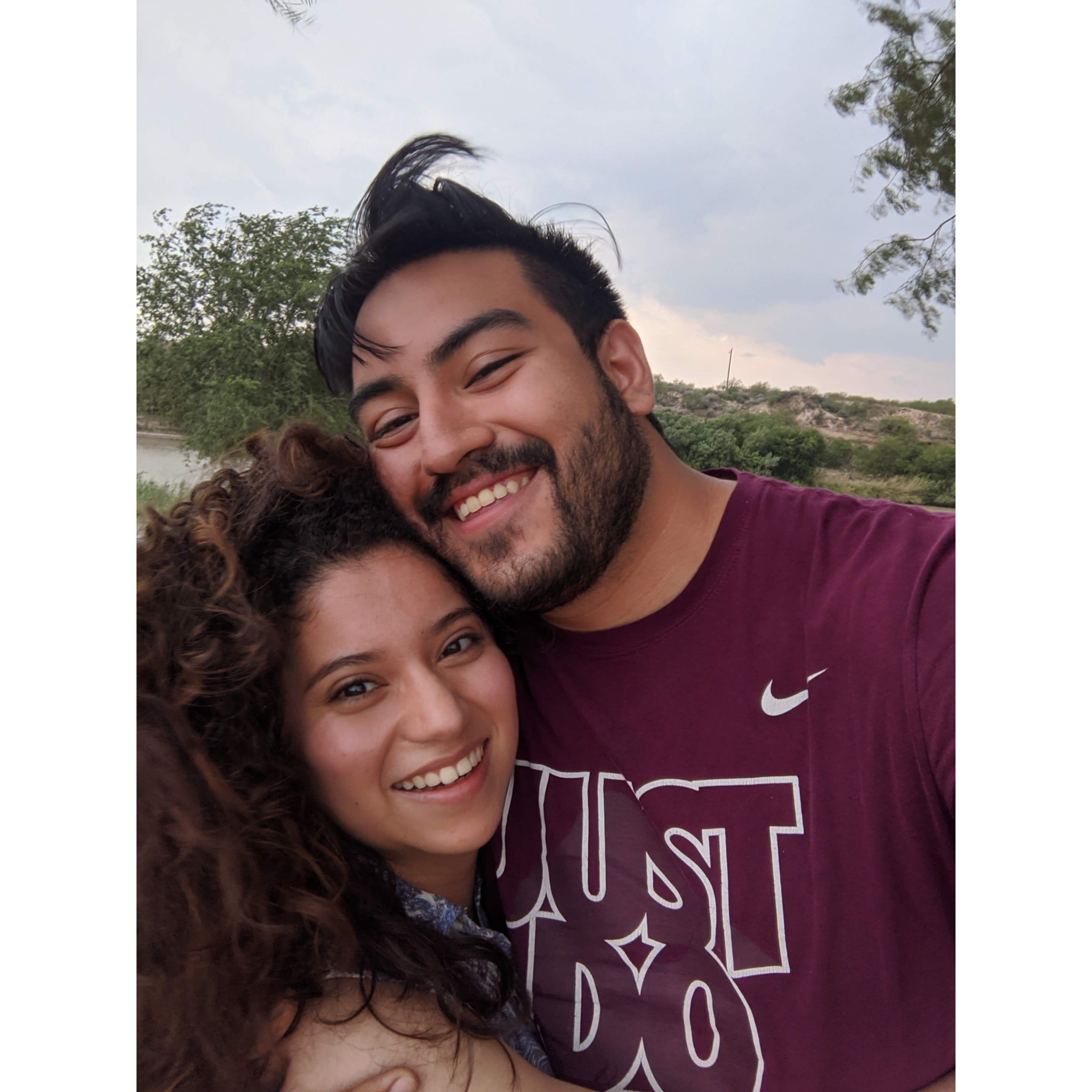 His first time visiting Laredo during the pandemic.
Su primera vez visitando Laredo durante la pandemia.