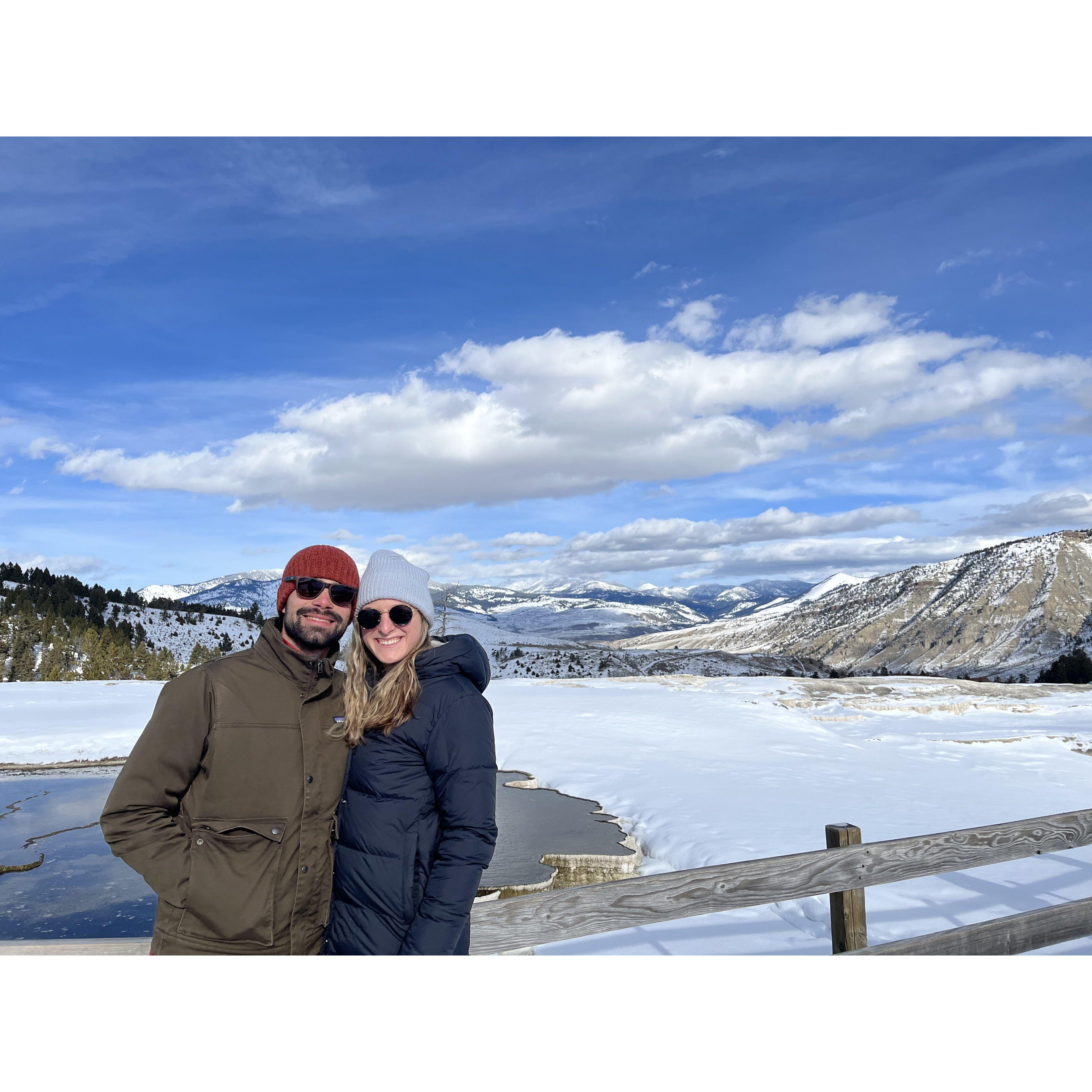 Yellowstone WY, January 2023