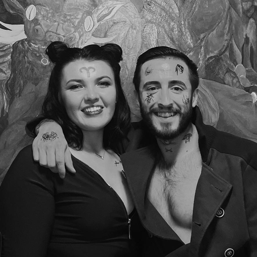 Our first photo together as a couple!!
