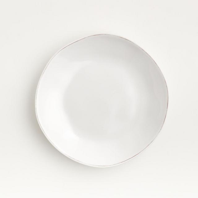 Marin White Melamine Salad Plate