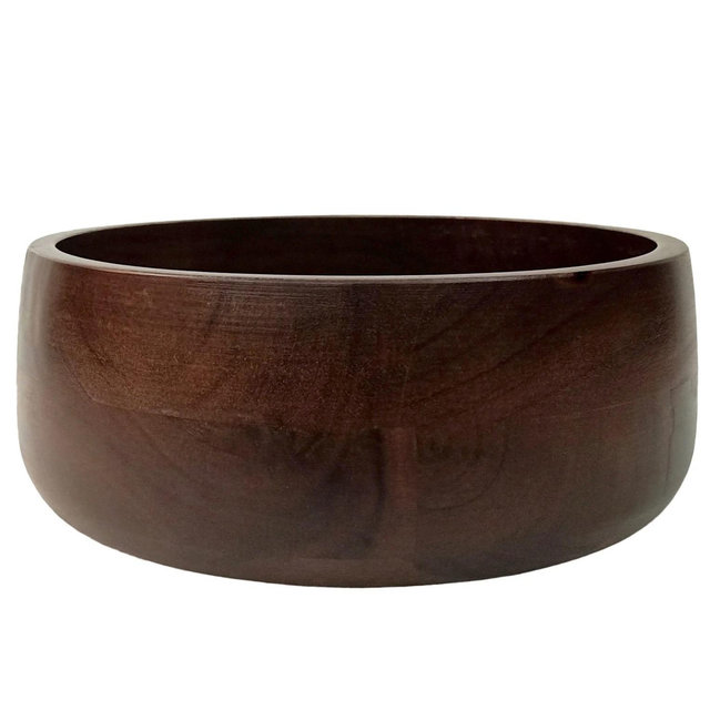Acacia Wood Serving Bowl, Medium