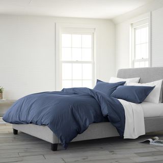 Clean Design Home 300 Thread Count Percale 3-Piece Duvet Set
