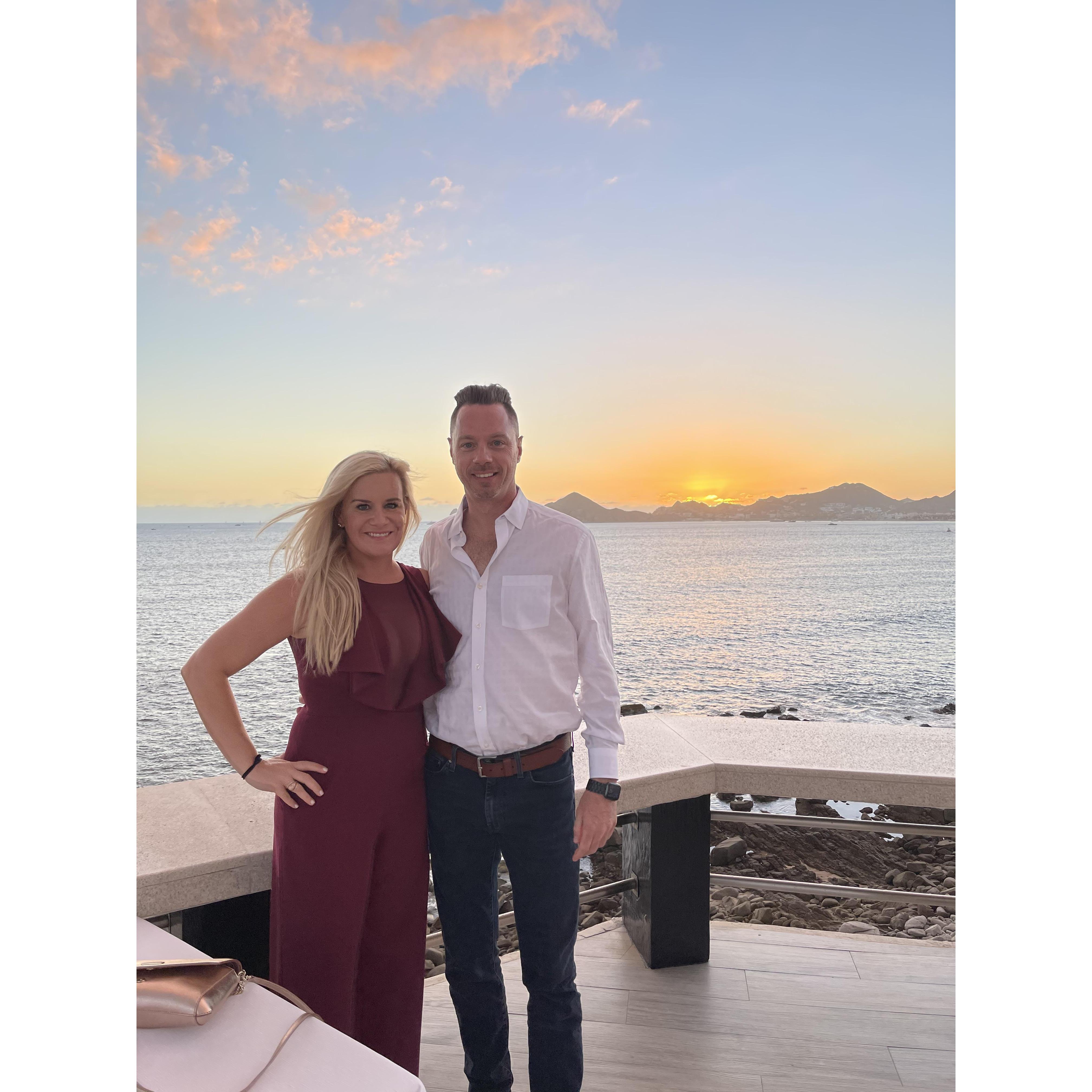 First trip to Cabo & enjoying Sunset Mona Lisa