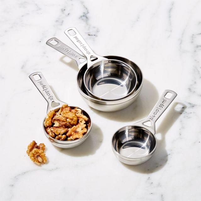 Le Creuset ® Stainless Steel Measuring Cups | Crate & Barrel
