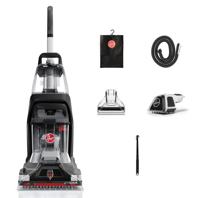 Hoover PowerScrub XL Pet Carpet Cleaner Machine for Carpet and Upholstery, Deep Cleaning Shampooer Machine with Multi-Purpose Tools, Powerful Suction, Pair with Hoover Cleaner Solution