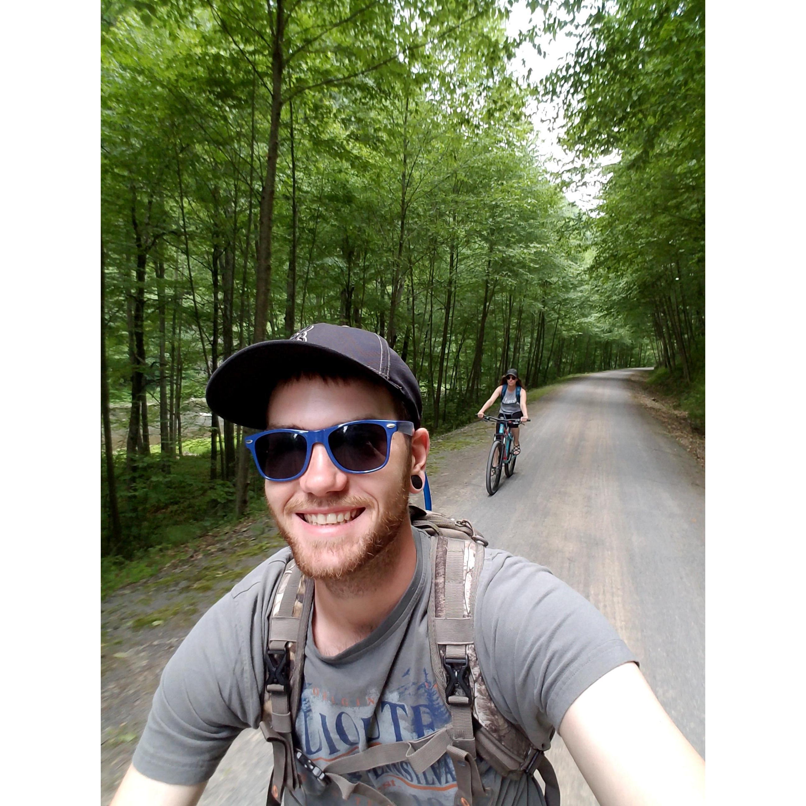 Beautiful bike ride