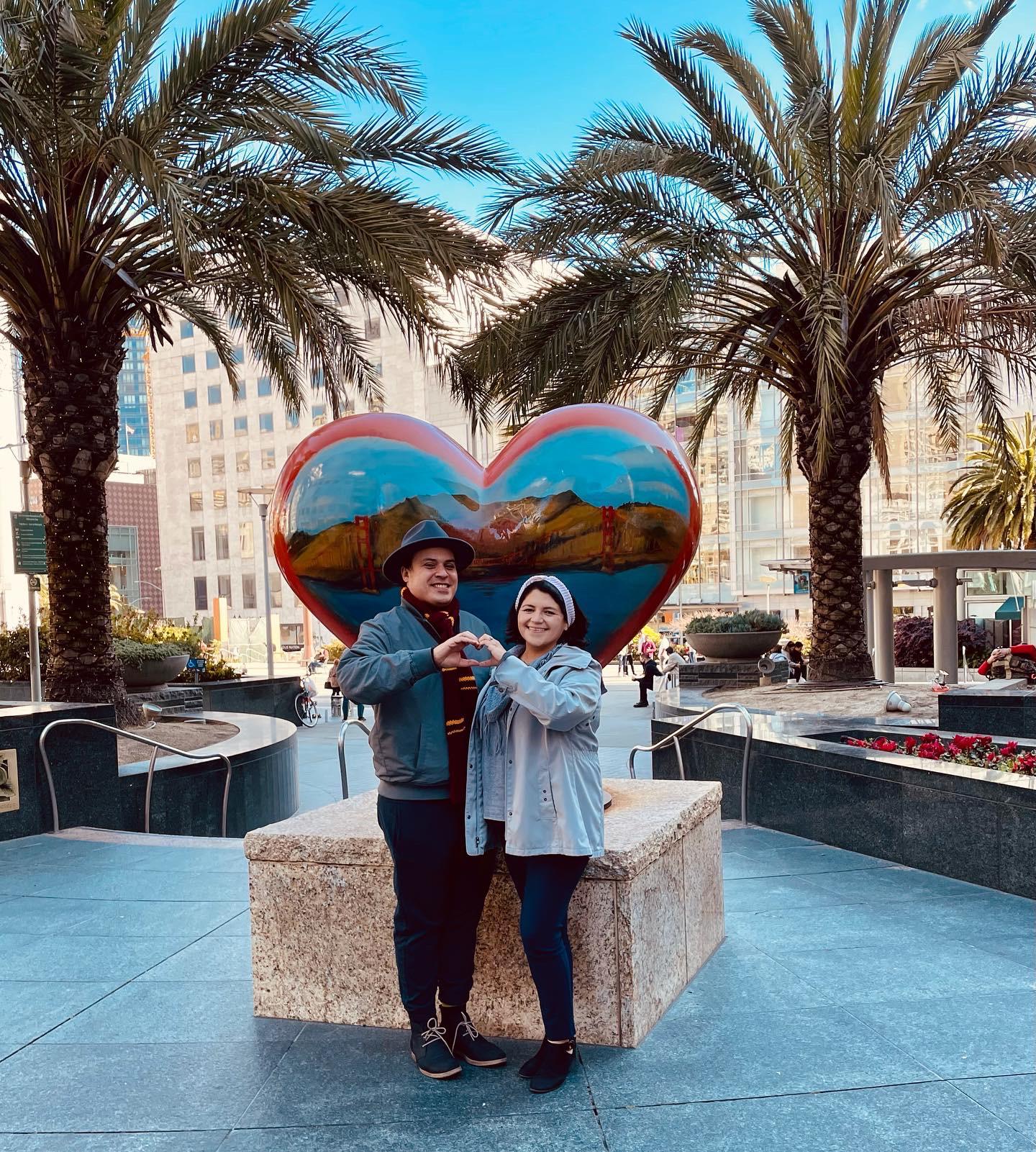 We found our hearts in San Francisco