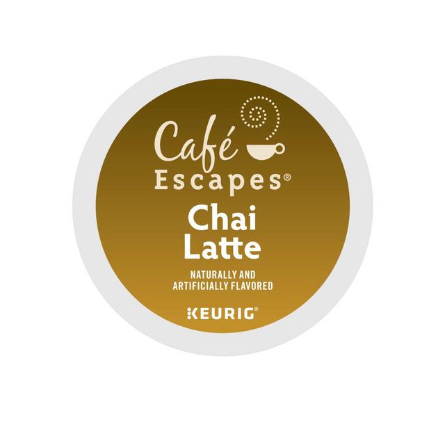 Cafe Escapes® Chai latte Keurig® K-Cup® Pods 24-Count