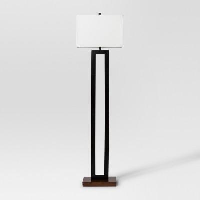 Weston Window Pane Floor Lamp Black - Project 62™