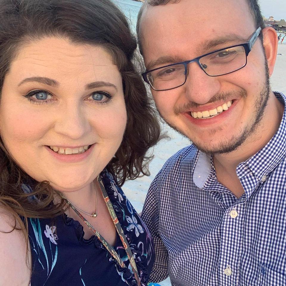 The night we got engaged at the beach!