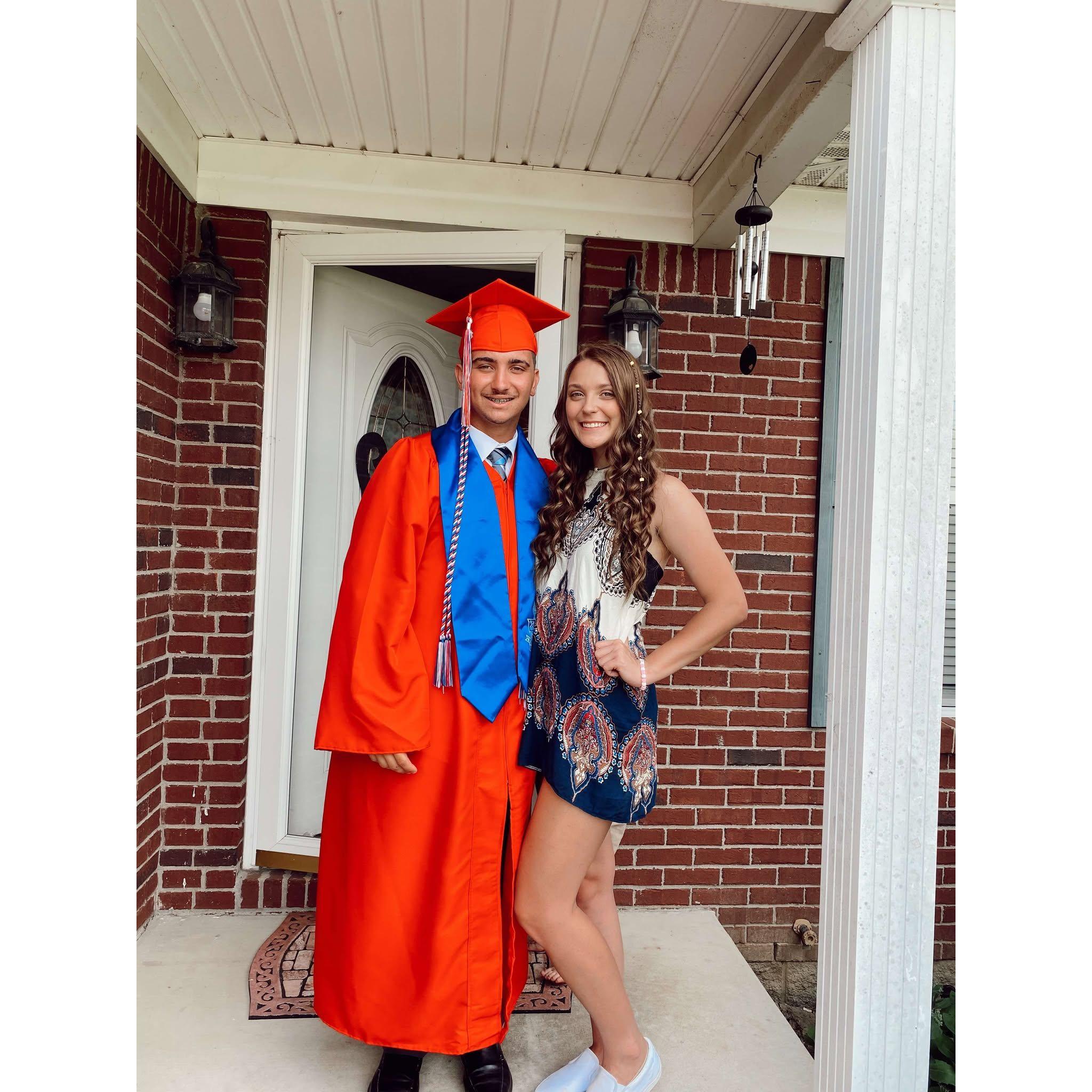 Andrew's high school graduation!!