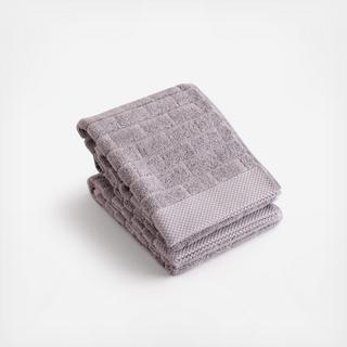 Icicle Subway Hand Towel 2-Piece Set