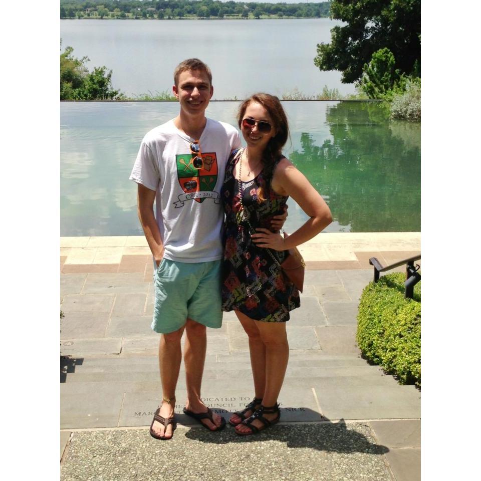 Summer after freshman year - reunited from our first time doing long distance while Charlie was in Italy.