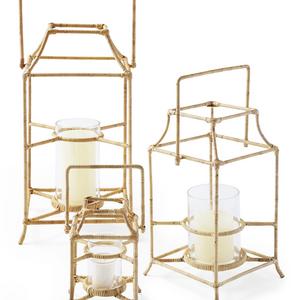 Cove Rattan Lanterns Large