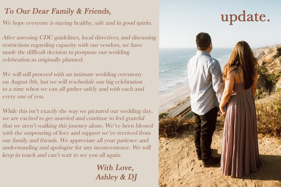 The Wedding Website of Ashley Monzon and DJ Daen