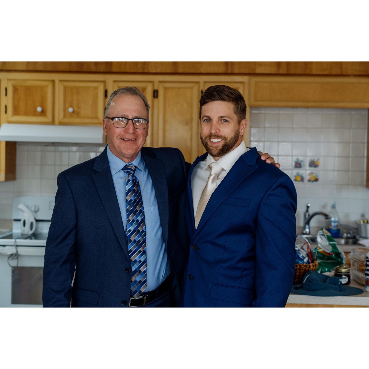Mark and his dad, Robert