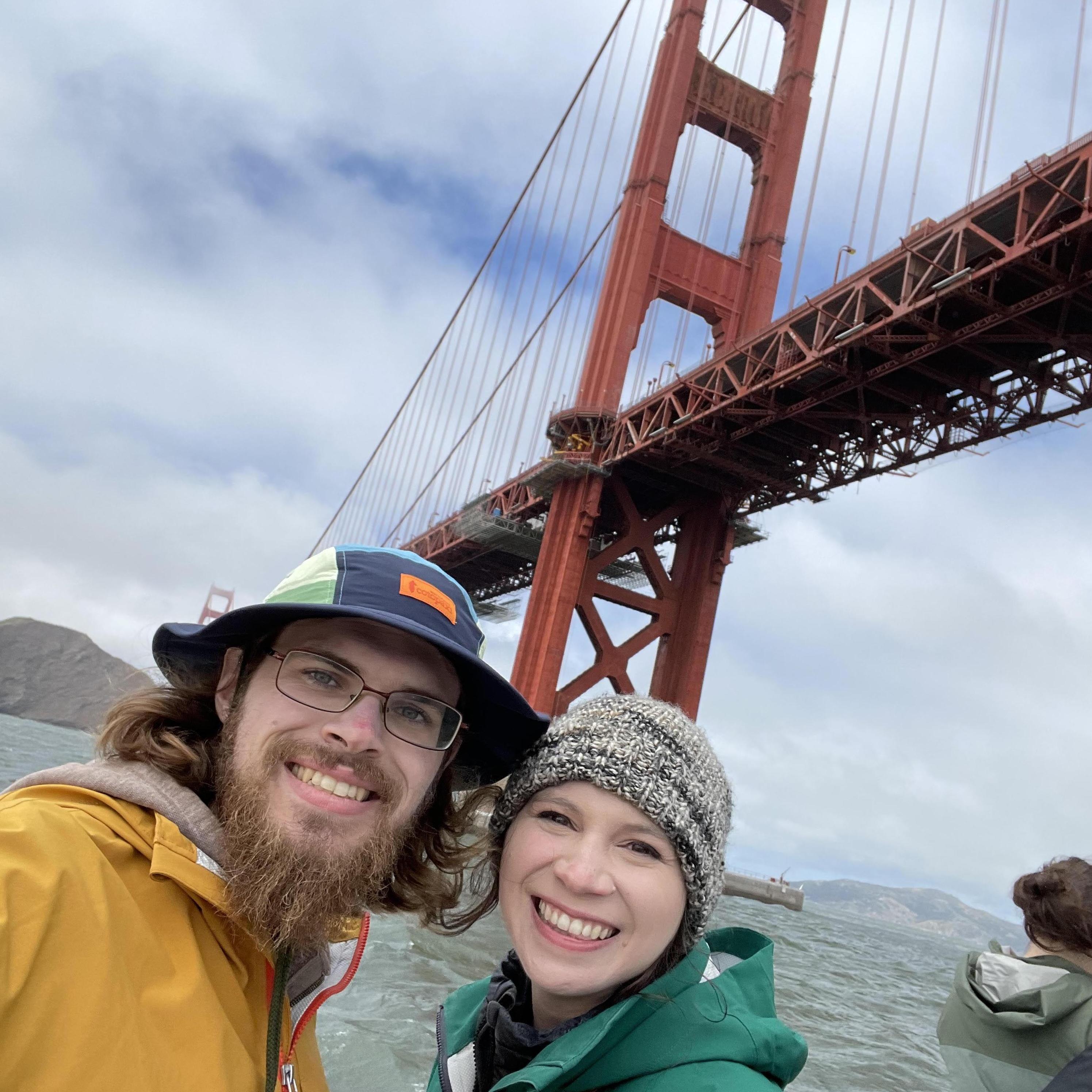 Call us Ishmael & Ahab. Our favorite thing to do in San Fransisco was whale watching!