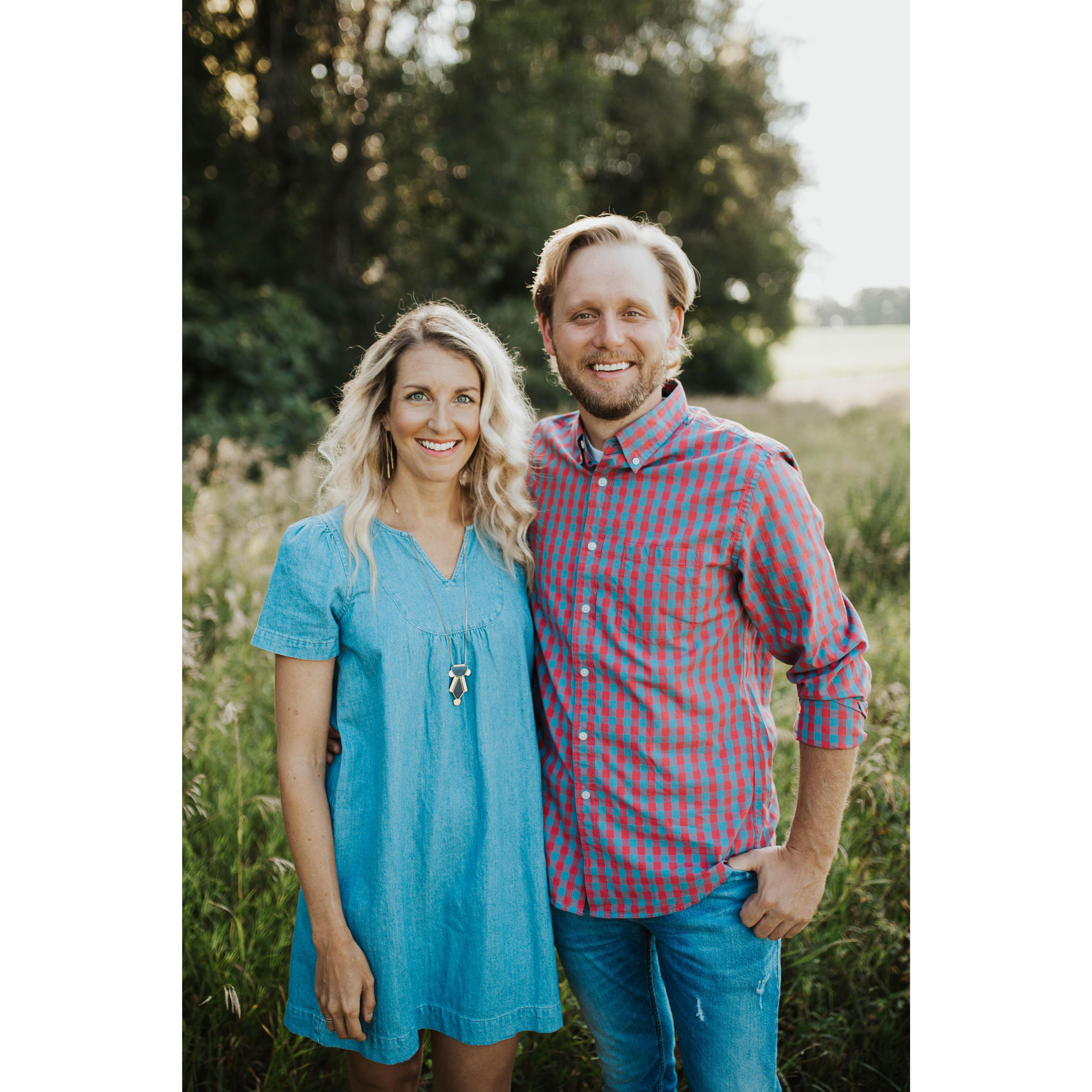 Engagement photos at Nathan's family lakehouse