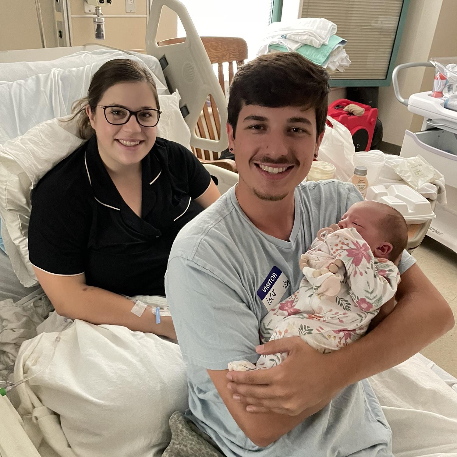 Our niece Lainey is born