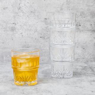 Dublin Stackable Double Old Fashioned Glass, Set of 4