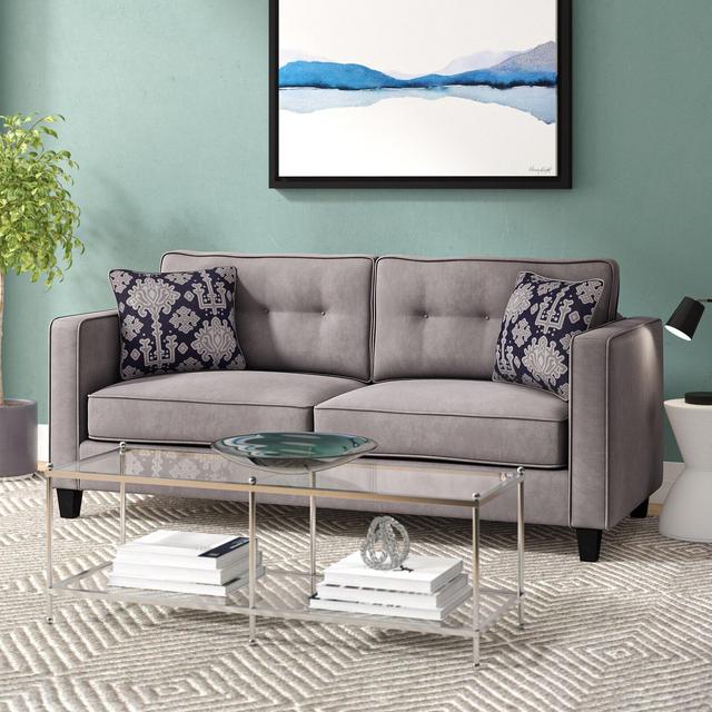 Dengler 79" Square Arm Sofa Bed