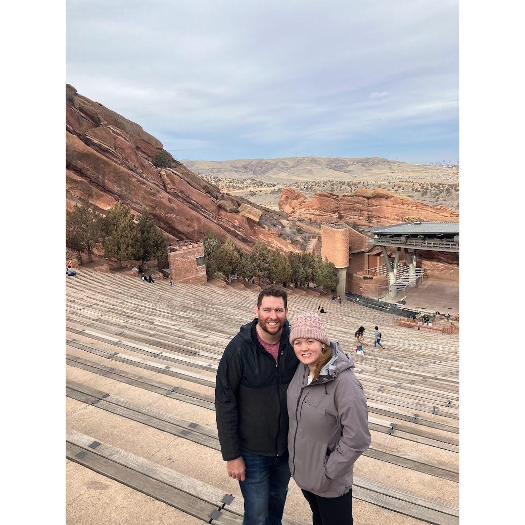 We visited Colorado a few times and made a stop in Red Rocks Amphitheatre.
