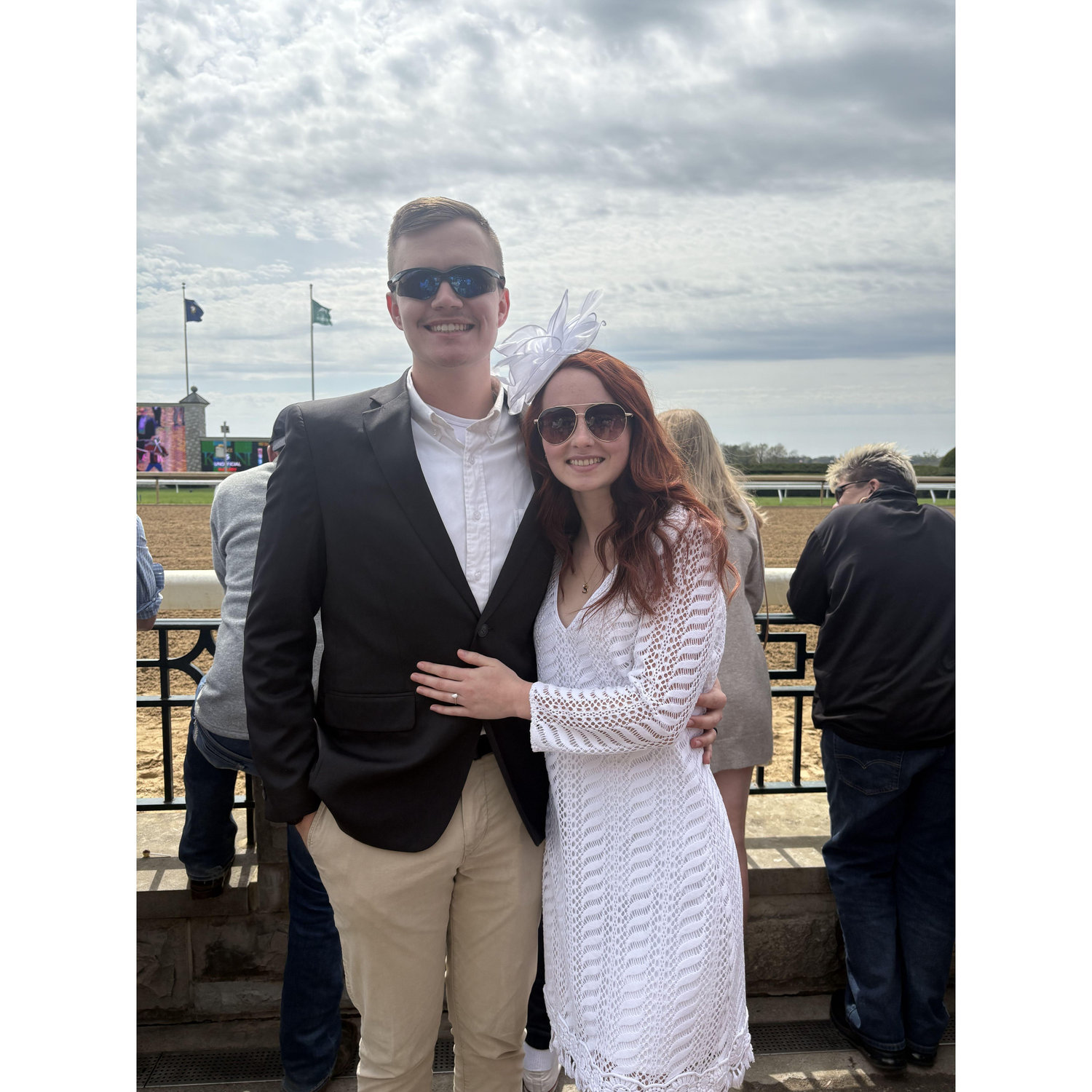 Keenland With dad and Mia
