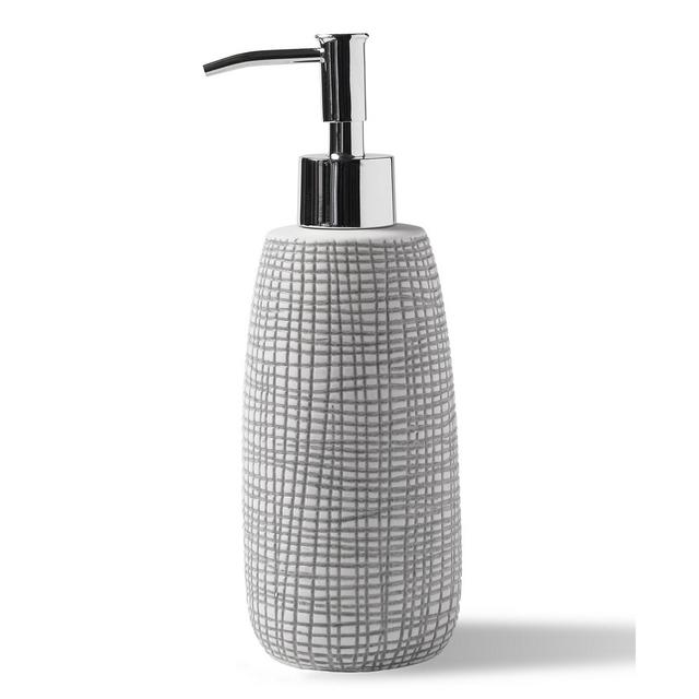 Cassadecor Cestino Embossed Porcelain Lotion Dispenser