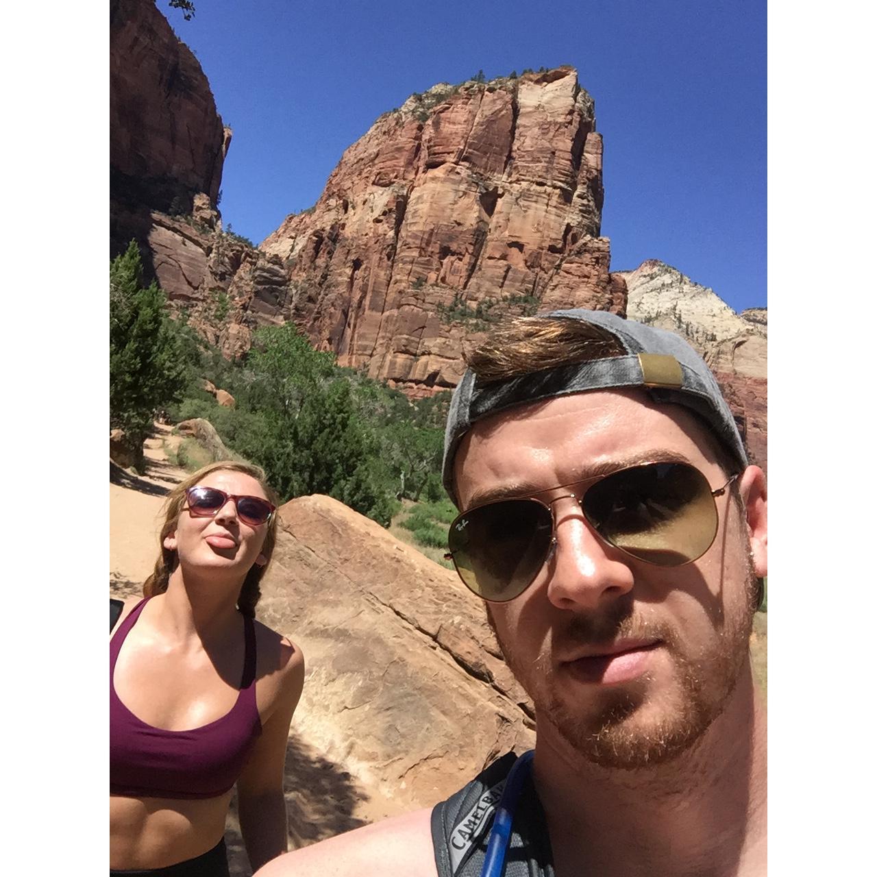 And went to a lot of national parks...