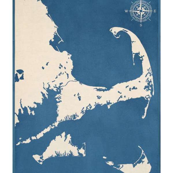 Cape & Islands Map Blanket