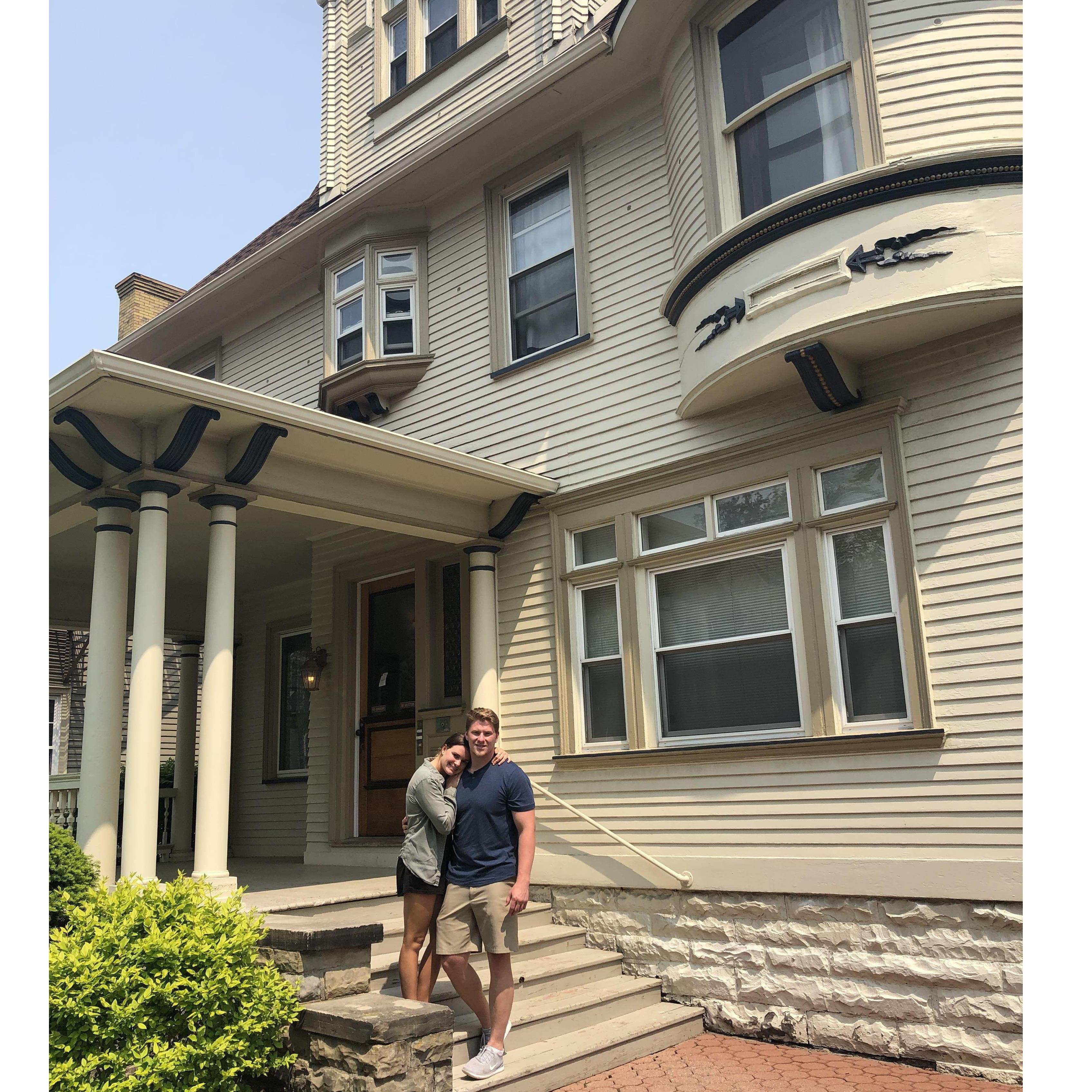 May 31st, 2019 - Maddie got a job in Rochester allowing her to move to Rochester. After 6 years of long distance, we were so excited to finally start our life together!