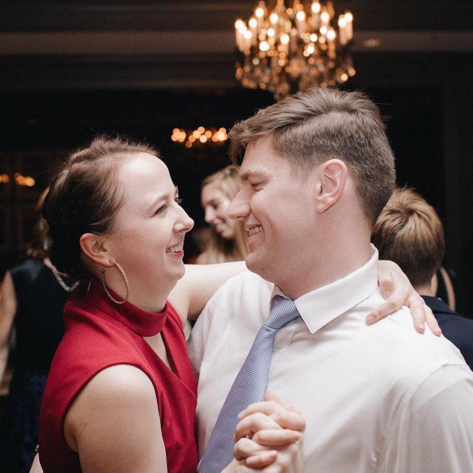 Dancing at other people's weddings. Can't wait to dance at our own!