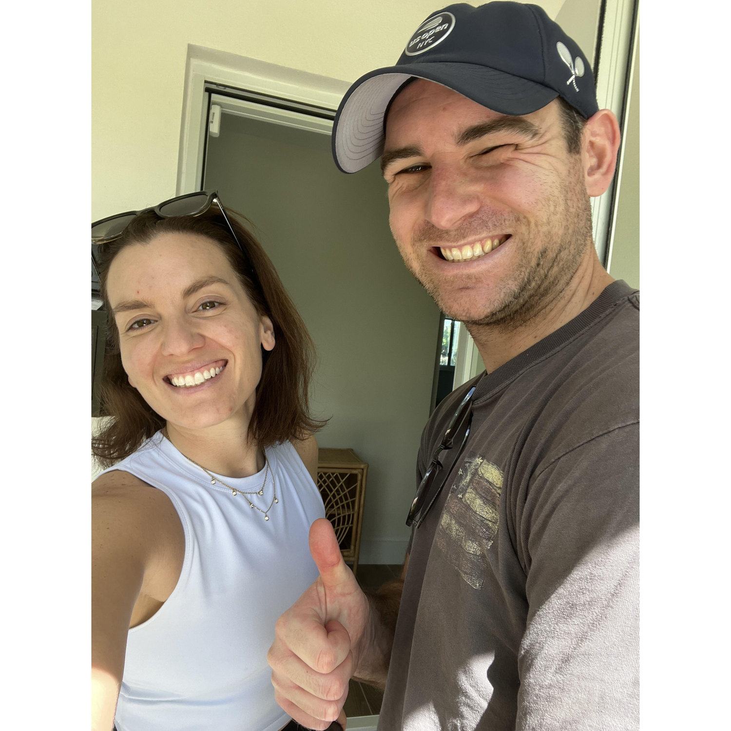 Our first house together!